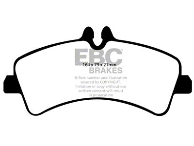 EBC Brakes Ultimax2 Brake Pad Sets Rears Only - UD1318