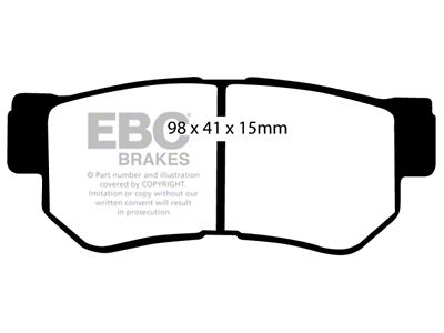 EBC Brakes Redstuff Brake Pad Sets Rears Only - DP31392C