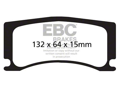 EBC Brakes Yellowstuff Brake Pad Sets Rears Only - DP42112R