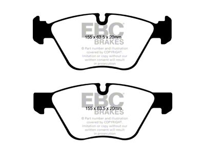 EBC Brakes Redstuff Brake Pad Sets Fronts Only - DP31600C