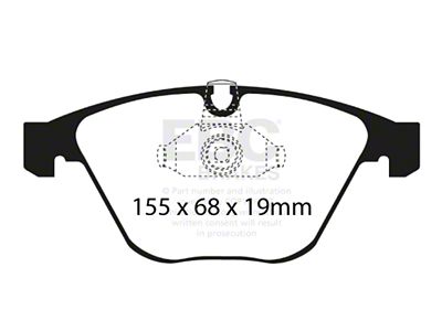 EBC Brakes Bluestuff Brake Pad Sets Fronts Only - DP51449NDX