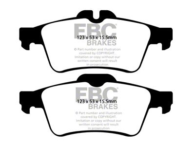 EBC Brakes Yellowstuff Brake Pad Sets Rears Only - DP41749R