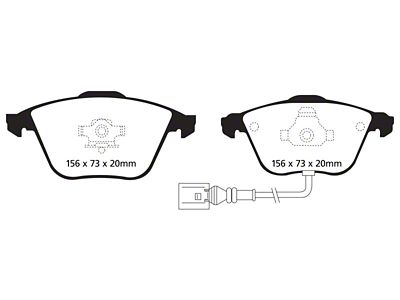 EBC Brakes Ultimax2 Brake Pad Sets Fronts Only - UD9153