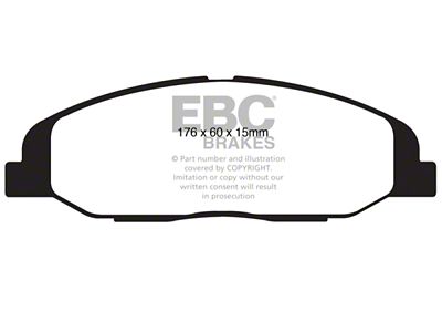 EBC Brakes Redstuff Brake Pad Sets Fronts Only - DP31827C