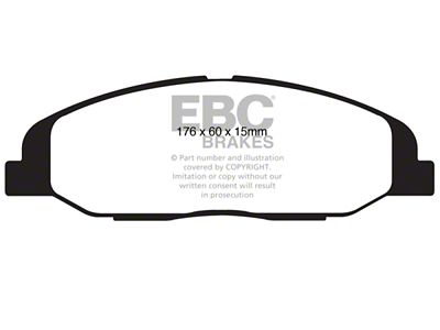 EBC Brakes Ultimax2 Brake Pad Sets Fronts Only - UD1332