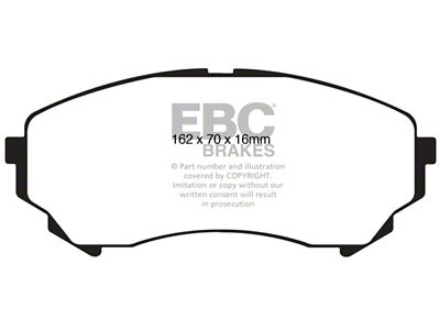 EBC Brakes Greenstuff Brake Pad Sets Front & Rear - DP21828