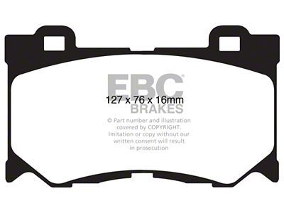 EBC Brakes Redstuff Brake Pad Sets Fronts Only - DP31823C