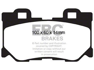 EBC Brakes Redstuff Brake Pad Sets Rears Only - DP31824C