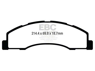 EBC Brakes Extra Duty Brake Pad Sets Fronts Only - ED93004