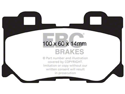 EBC Brakes Bluestuff Brake Pad Sets Rears Only - DP51824NDX
