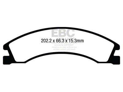 EBC Brakes Ultimax2 Brake Pad Sets Rears Only - UD1329