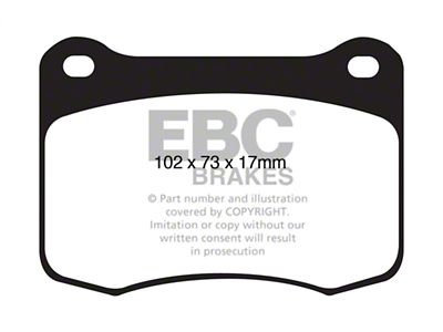 EBC Brakes Bluestuff Brake Pad Sets Rears Only - DP51820NDX