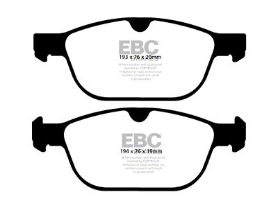 EBC Brakes Redstuff Brake Pad Sets Fronts Only - DP32018C