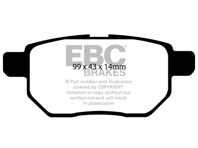 EBC Brakes Redstuff Brake Pad Sets Rears Only - DP31947C