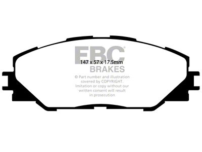 EBC Brakes Ultimax2 Brake Pad Sets Fronts Only - UD1211