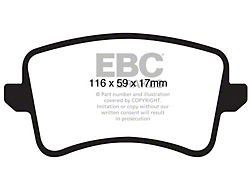 EBC Brakes Redstuff Brake Pad Sets Rears Only - DP31988C