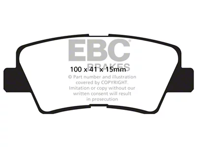 EBC Brakes Ultimax2 Brake Pad Sets Rears Only - UD1313
