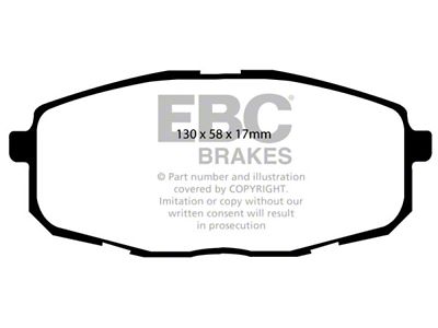 EBC Brakes Ultimax2 Brake Pad Sets Fronts Only - UD1397
