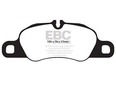 EBC Brakes Redstuff Brake Pad Sets Fronts Only - DP32057C