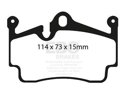 EBC Brakes Bluestuff Brake Pad Sets Rears Only - DP51920NDX