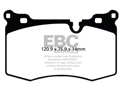 EBC Brakes Yellowstuff Brake Pad Sets Fronts Only - DP41854R