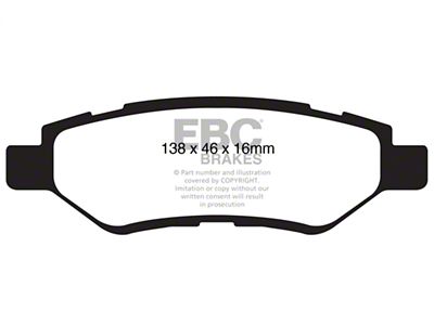 EBC Brakes Bluestuff Brake Pad Sets Rears Only - DP51829NDX