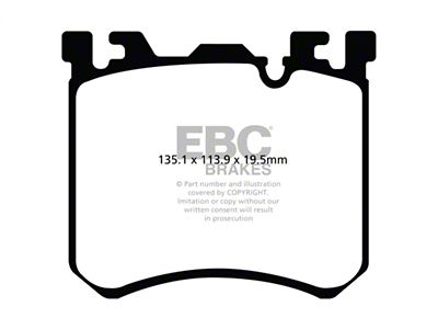 EBC Brakes Bluestuff Brake Pad Sets Fronts Only - DP52091NDX