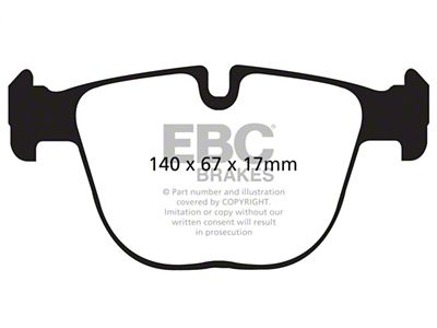 EBC Brakes Bluestuff Brake Pad Sets Rears Only - DP52008NDX