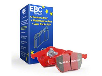 EBC Brakes 10-11 Fiat 500 1.4 Bosch Calipers Redstuff Front Brake Pads
