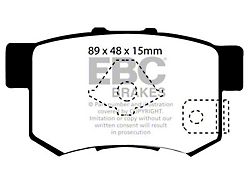 EBC Brakes Ultimax2 Brake Pad Sets Rears Only - UD1086