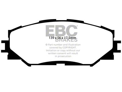 EBC Brakes Greenstuff Brake Pad Sets Fronts Only - DP21791