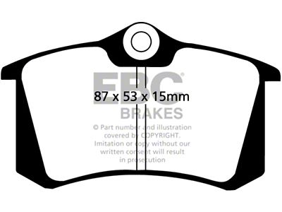 EBC Brakes Ultimax2 Brake Pad Sets Rears Only - UD340