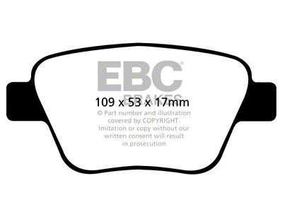 EBC Brakes Redstuff Brake Pad Sets Rears Only - DP32075C