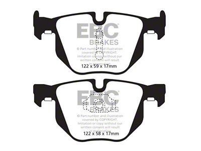 EBC Brakes Yellowstuff Brake Pad Sets Rears Only - DP42009R