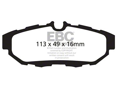 EBC Brakes Bluestuff Brake Pad Sets Rears Only - DP51870NDX