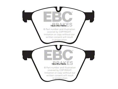 EBC Brakes Yellowstuff Brake Pad Sets Fronts Only - DP42007R