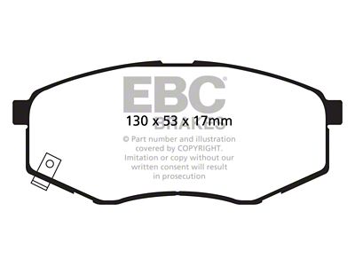 EBC Brakes Redstuff Brake Pad Sets Fronts Only - DP31866C