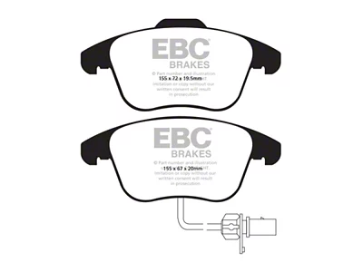 EBC Brakes Ultimax2 Brake Pad Sets Fronts Only - UD1535