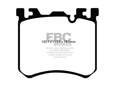 EBC Brakes Redstuff Brake Pad Sets Fronts Only - DP32091C