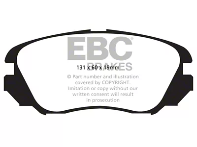 EBC Brakes Ultimax2 Brake Pad Sets Fronts Only - UD1421