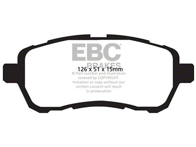 EBC Brakes Greenstuff Brake Pad Sets Fronts Only - DP22003