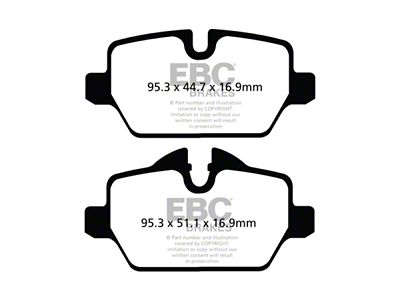 EBC Brakes Yellowstuff Brake Pad Sets Rears Only - DP42102R