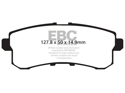 EBC Brakes Ultimax2 Brake Pad Sets Rears Only - UD1510