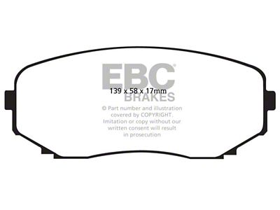 EBC Brakes Greenstuff Brake Pad Sets Fronts Only - DP21794