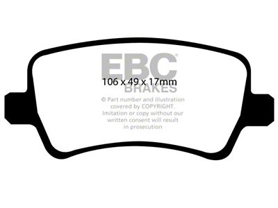 EBC Brakes Greenstuff Brake Pad Sets Rears Only - DP21934