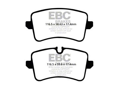 EBC Brakes Yellowstuff Brake Pad Sets Rears Only - DP42082R