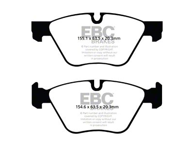 EBC Brakes Yellowstuff Brake Pad Sets Fronts Only - DP42088R