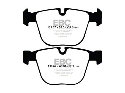 EBC Brakes Bluestuff Brake Pad Sets Rears Only - DP52020NDX