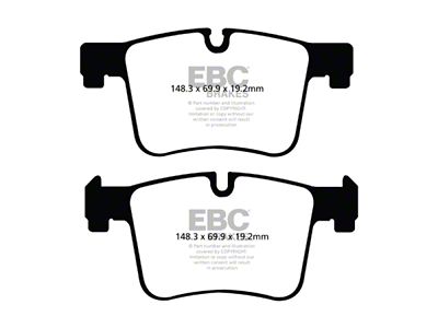EBC Brakes Greenstuff Brake Pad Sets Fronts Only - DP62105