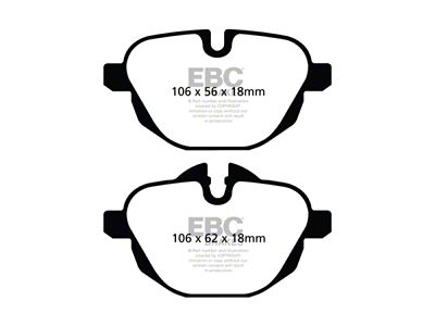 EBC Brakes Redstuff Brake Pad Sets Rears Only - DP32047C